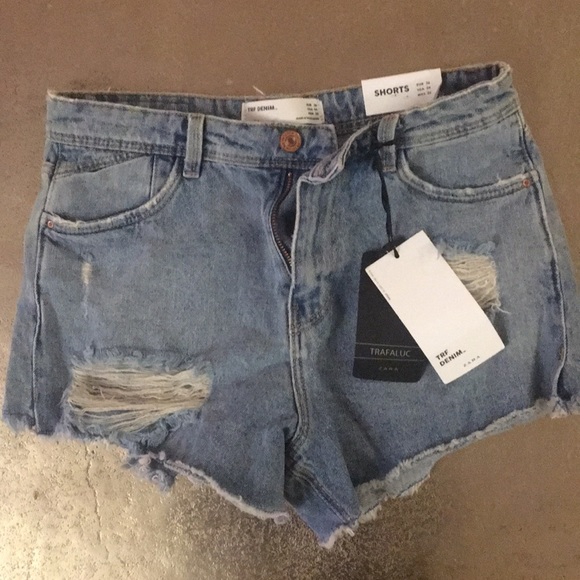 Zara Pants - Zara NWT Denim Shorts